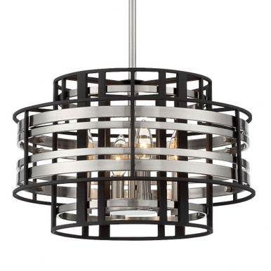 Presten 4 Light Large Pendant by Minka Metropolitan - N7984-420