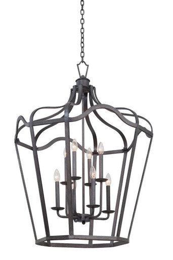 Livingston 6 Light Large Pendant by Kalco - 7416CL