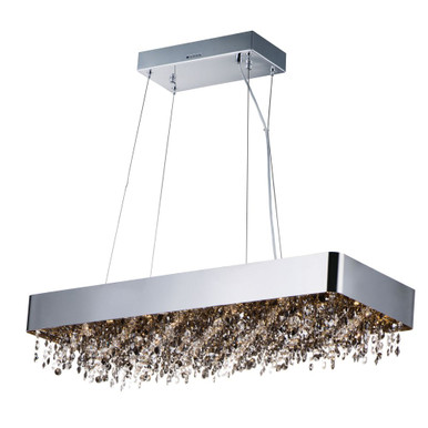 Mystic 22 LED Light Medium Linear Pendant by Maxim - 39659MSKPC