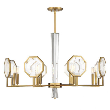 Leighton 8 Light Oversized Chandelier by Savoy House - 1-2218-8-322