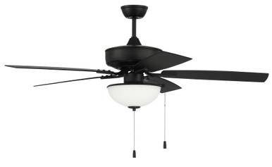 Outdoor Pro Plus 5 Blade Ceiling Fan with Light Kit 52 Inches by Craftmade - OP211-5