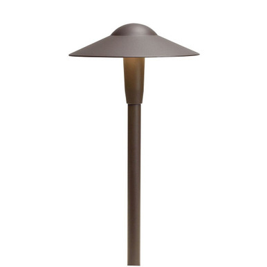 4.3W 3 LED Short Dome Path Light 16 x 8.25 inches by Kichler - 15811