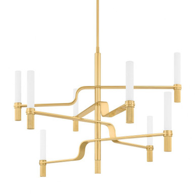 Allentown 8 Light Oversized Chandelier by Hudson Valley - 4008-AGB
