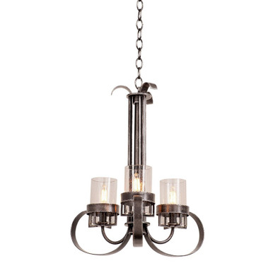 Bexley 3 Light Small Chandelier by Kalco - 2897VI