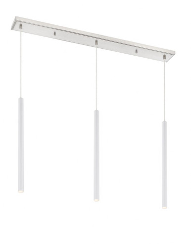 Forest 70W 14 LED Island/Billiard 16 x 24 In by Z-Lite 917MP24-WH-LED-3LBN - 917MP24-WH-LED-3LBN