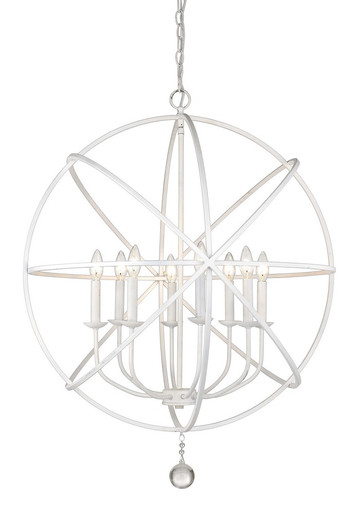Tull 8 Light Chandelier 30 Inch Wide by 35.63 Inch High by Z-Lite - 458-30