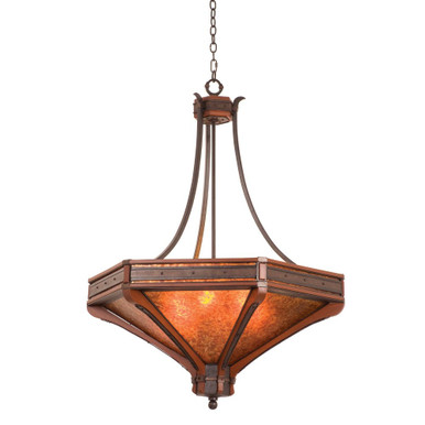 Aspen 6 Light Pendant 54 Inch Tall by Kalco - 5839NI