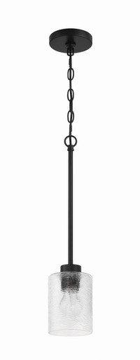Lyndsey 1 Light Mini Pendant 20.75 Inch Tall and 5 Inch Wide by Craftmade - 60291