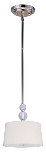 Rondo 1 Light Small Pendant by Maxim - 92750WTPN