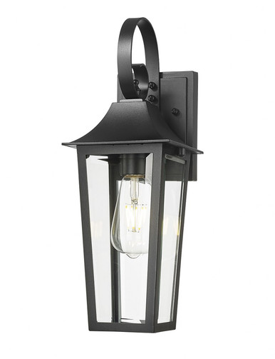 Gannon 1 Light Outdoor Wall Lantern by Z Lite - 5008S-BK