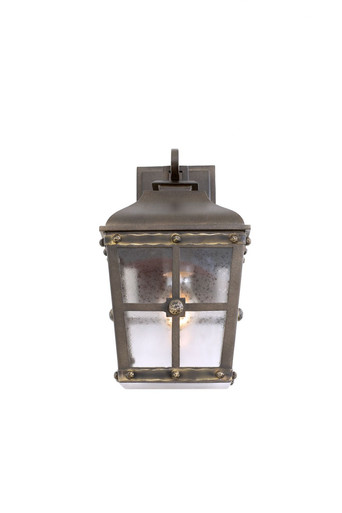 Sherwood 1 Light Outdoor Wall Lantern 13.5 Inch Tall by Kalco - 403421AGB