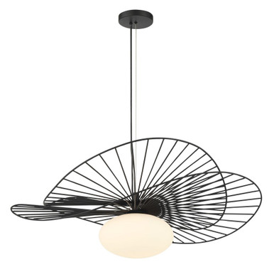 Langley 1 Light Pendant 10.25 Inch Tall and 33.5 Inch Wide by Minka Lavery - 141-899