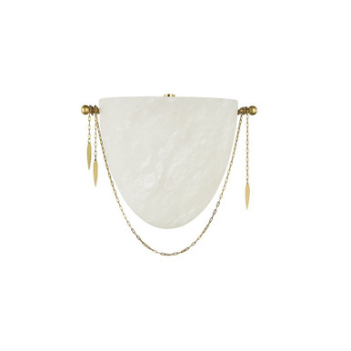 Fabriano 8W 1 LED Light Wall Sconce by Corbett - 452-10-VPB