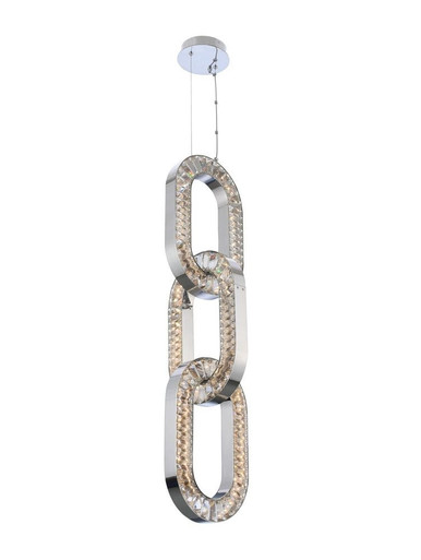 Catena LED Light Mini Foyer Chandelier by Allegri - 034350-010-FR001