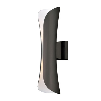 Scroll 22W 2 LED Light Wall Sconce 21.25 Inch Tall by Maxim - 86146ABZ