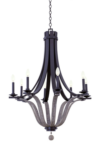 Lansing 8 Light Large Chandelier by Kalco - 502571SZ