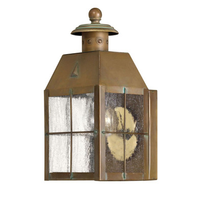Nantucket 1 Light Outdoor Wall Lantern by Hinkley - 2376AS