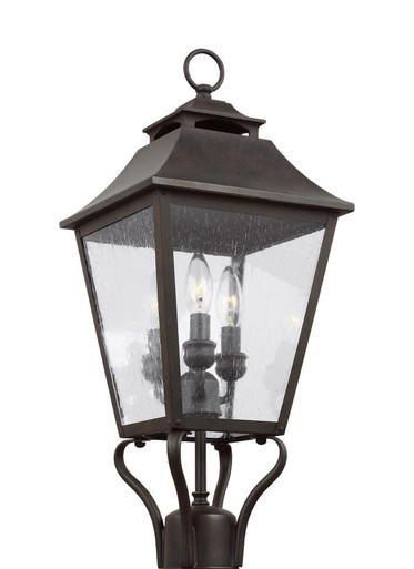 Sean Lavin Three Light Outdoor Post/Pier Lantern by VC Studio - ol14406sbl