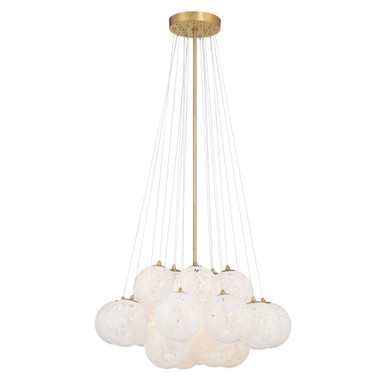 Langford 5 Light Pendant 18.5 Inch Tall and 25 Inch Wide by Minka Lavery - 2635-732