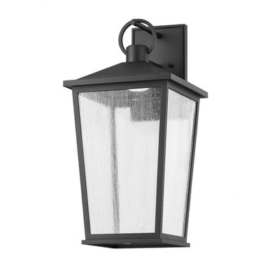 Soren 11W 1 LED Light Outdoor Wall Mount by Troy - B8908-TBK