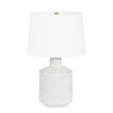 Dallas 1 Light Table Lamp 24 Inches Tall and 17 Inches Wide by Troy - PTL1324-PBR/CAW