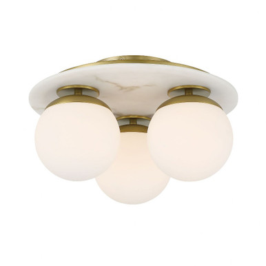 Orban 3 Light Inch Wide Semi Flush Mount by Minka Lavery - 1206-695