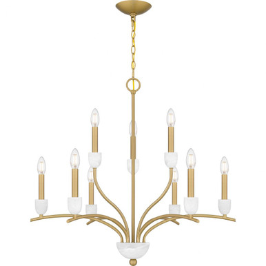 Frida 9 Light Large Chandelier by Quoizel - FRI5032AB