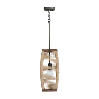 Jacob 1 Light Small Pendant by Capital - 340311YG