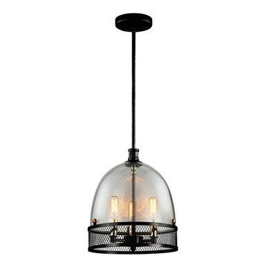 Theia 3 Light Small Pendant by Zeev P30035-3-DBZ - P30035-3-DBZ