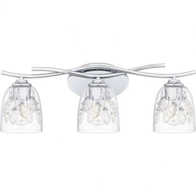 Ansley 3 Light Vanity Light by Quoizel - ALE8624C