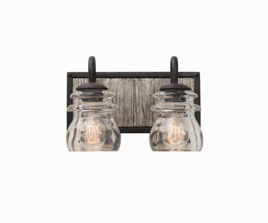 Bainbridge 2 Light Vanity Light by Kalco - 504632BI