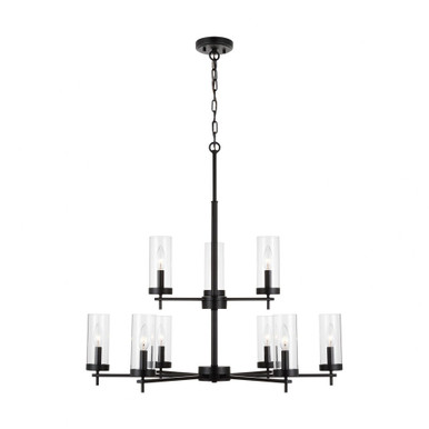 Zire 9 Light Large Chandelier by Visual Comfort Studio 3190309EN-302532 - 3190309EN-302532