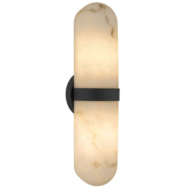 Bree 15W 2 LED Wall Sconce 18 Inch Tall and 4.75 Inch Wide by Quoizel - BREE8804
