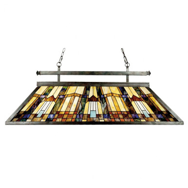 Inglenook 3 Light Oversized Island Chandelier by Quoizel - TFIK348VA