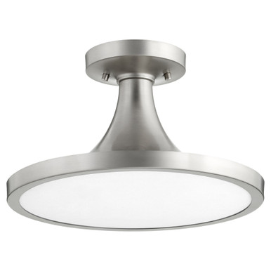Bugle 1 Light 15 Inch Wide Flush Mount by Quorum - 3001-15