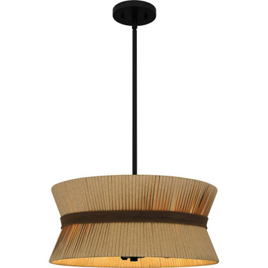 4 Light Large Pendant 9 Inch Tall by Quoizel - QP6212WT