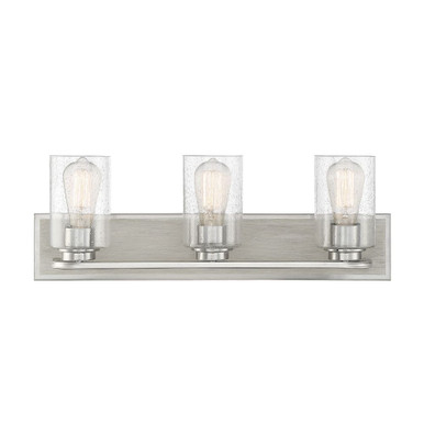 Sheppard 3 Light Bath Vanity 8.5 Inch Tall and 24 Inch Wide by Savoy House - L8-7609-3-165