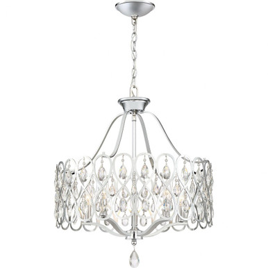 Lulu 5 Light Medium Chandelier by Quoizel - LUL5022C