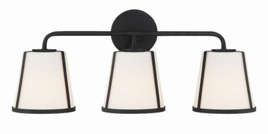 Fulton 3 Light Vanity Light by Crystorama - FUL-913