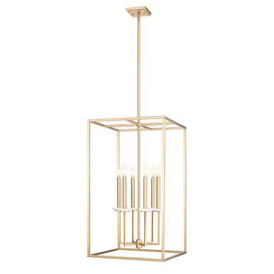 Gaultier 6 Light Chandelier 32.75 Inch Tall and 18 Inch Wide by Z Lite - 6100-32