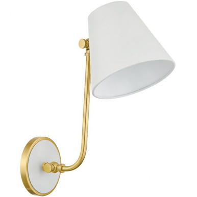 Georgann 1 Light Wall Sconce by Mitzi - H891101-AGB/SWH