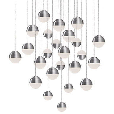 Supernova 120W 24 LED Large Pendant by Kuzco - MP10524-BN
