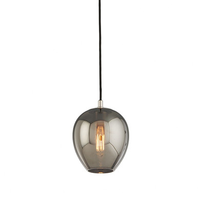 Odyssey 1 Light Small Pendant 10.75 Inch Tall by Troy - F4293-TBK/PN