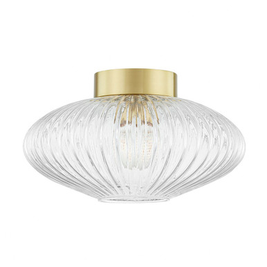 Reba 1 Light 16 Inch Wide Flush Mount by Mitzi - H537501-AGB