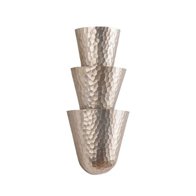 Bucharest 3 Light Wall Sconce 18 Inch Tall and 8.25 Inch Wide by Corbett - 508-03