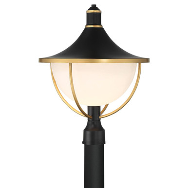 Atlas 1 Light Outdoor Post Mount 20.75 Inch X 16.5 Inch Wide by Crystorama - ATL-719-MK-TG