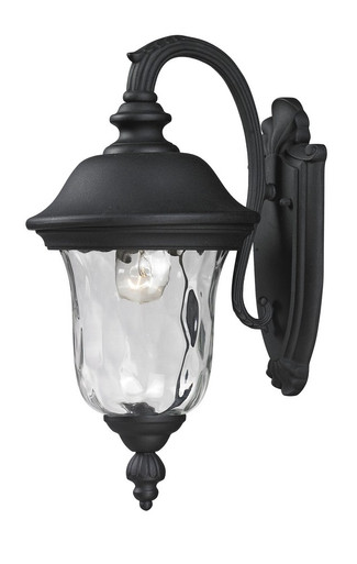 Armstrong 1 Light Outdoor Wall Mount 8 x 15.75 In by Z Lite - 534S-BK