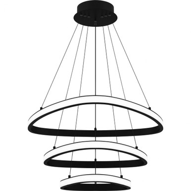 Bardot LED Light Large Pendant by Quoizel - PCBDO2827MBK