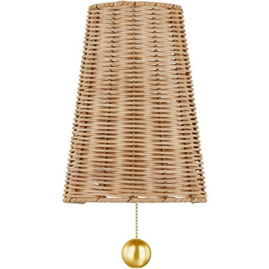 Naida 1 Light Wall Sconce by Mitzi - H857101-AGB