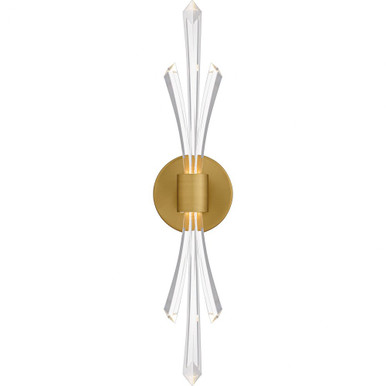 Cecily 12W LED Wall Sconce 22.5 Inch Tall and 5 Inch Wide by Quoizel - CCY8805